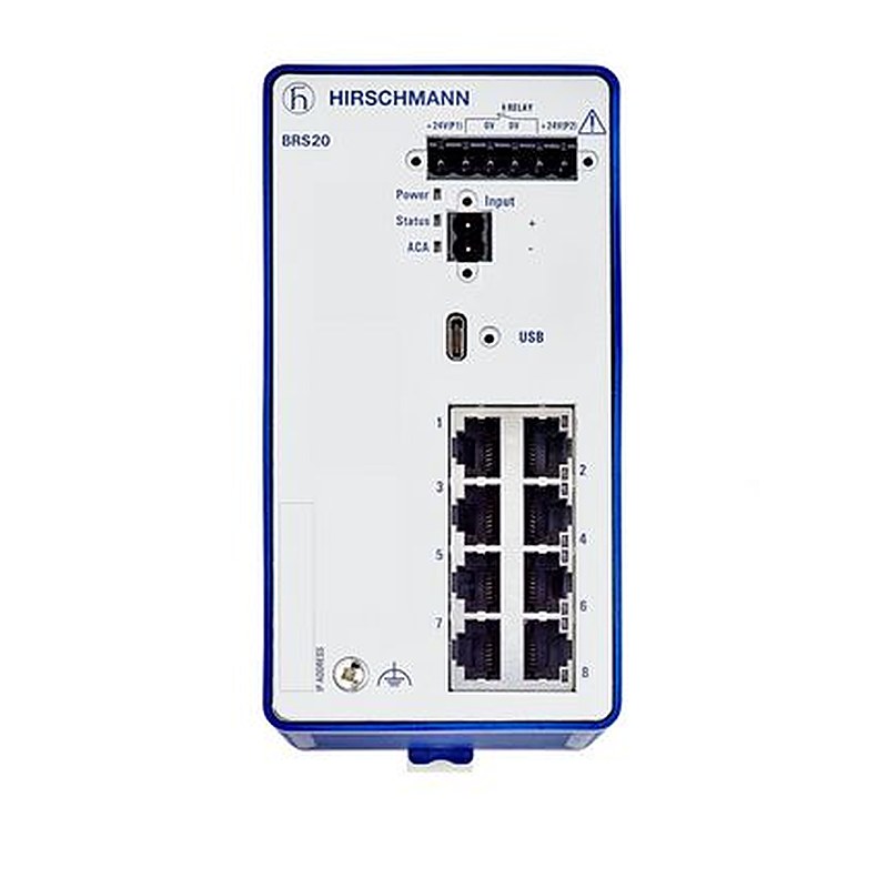 Hirschmann Managed 8 Port Ethernet Switch