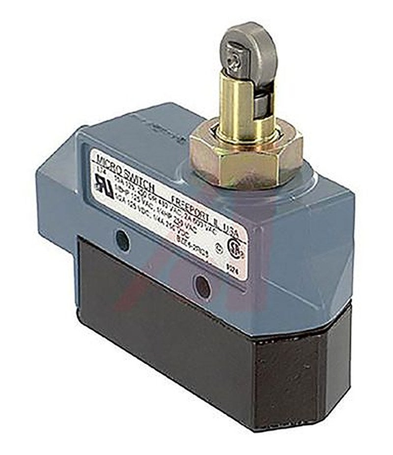 Honeywell BZE6 Series Plunger Limit Switch, SPDT, IP40, Die Cast Zinc Housing, 600V, 15A