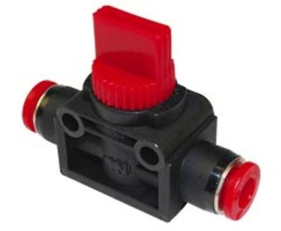 Norgren Mechanical Pneumatic Manual Control Valve Pneufit C Series, Push-in Push In 10 mm, III B