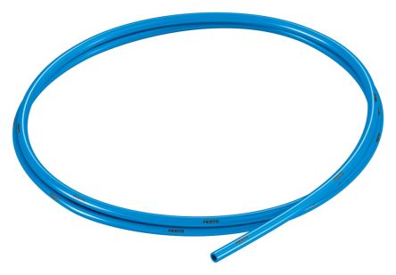 Festo Compressed Air Pipe Blue Polyurethane 4 mm 50 m PUN Series, 159662