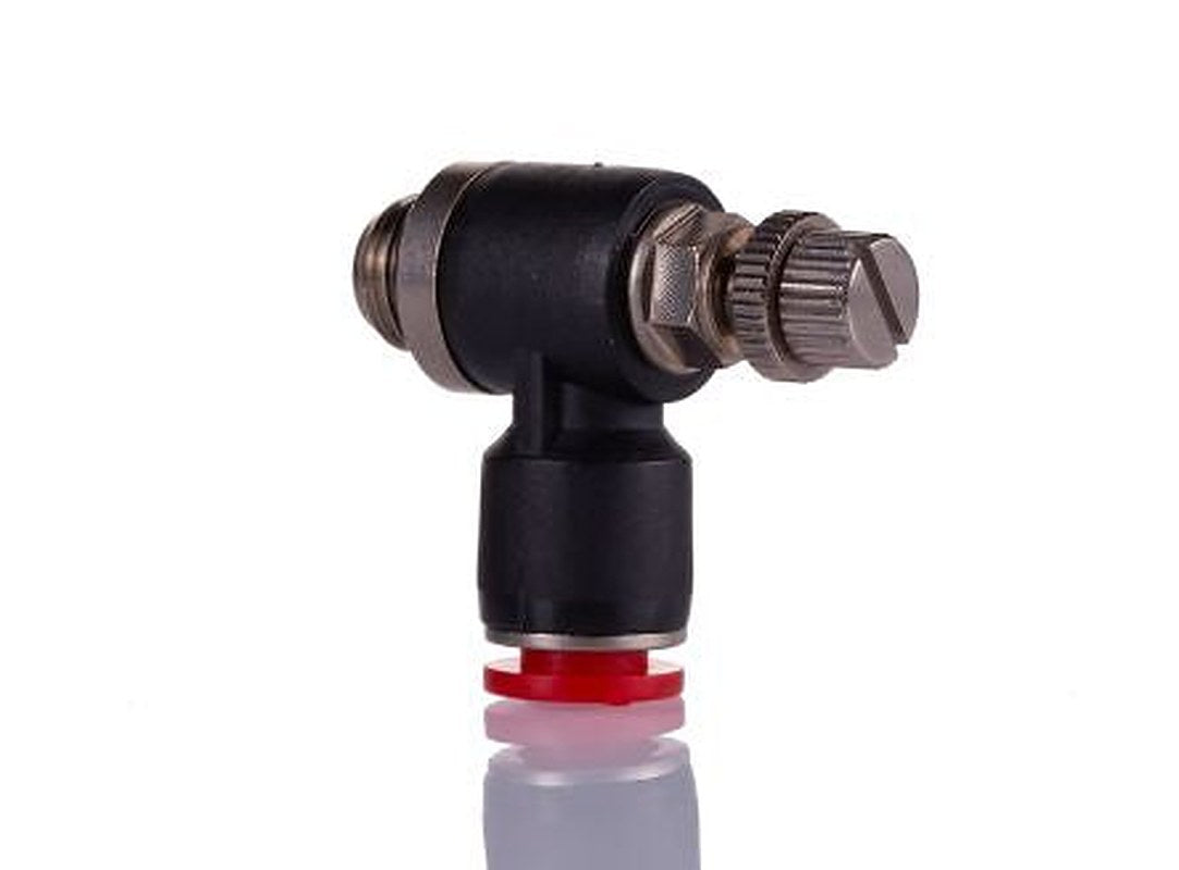 Norgren Pneufit C Series Banjo In-line Regulator, Inlet Male, Threaded BSPP 6 mm, Outlet Female Push-in Fitting 6 mm
