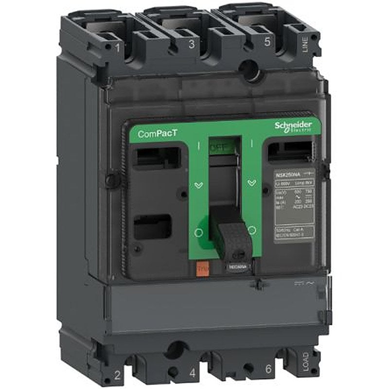 Schneider Electric Switch Disconnector, 3-Pole, 100 A, 100A