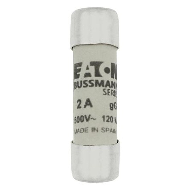 Eaton 2A gG/gL Ceramic Cartridge Fuse, 10 x 38 mm