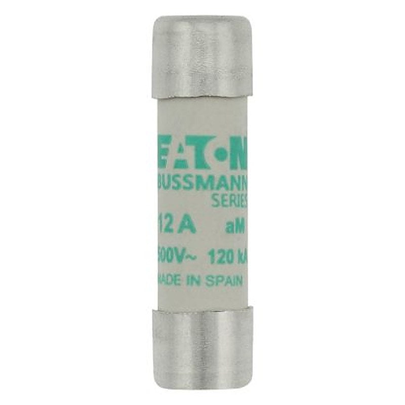 Eaton 12A AM Cartridge Fuse, 10 x 38 mm