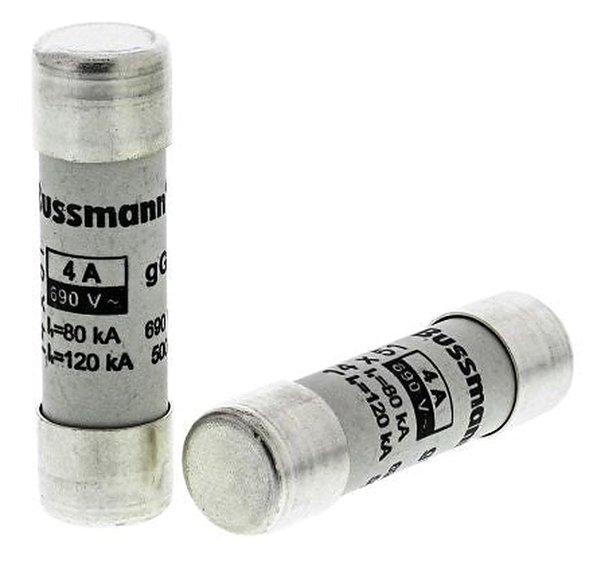 Eaton 4A Ceramic Cartridge Fuse, 14 x 51 mm