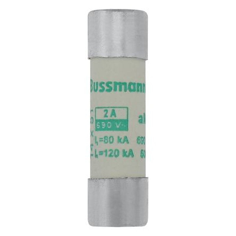 Eaton 2A AM Ceramic Cartridge Fuse, 14 x 51 mm