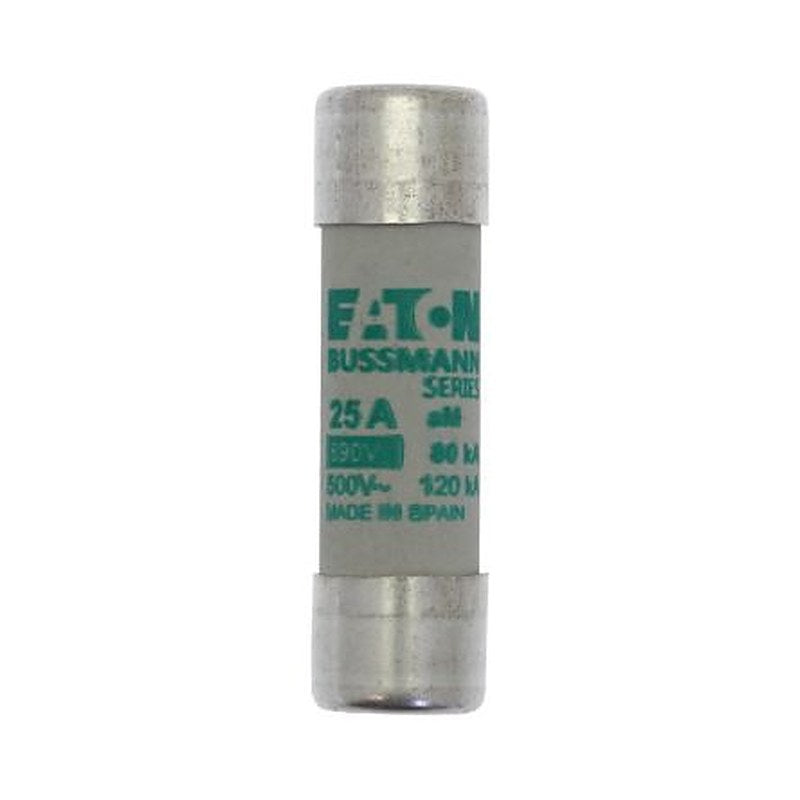 Eaton 25A Ceramic Cartridge Fuse, 14 x 51 mm