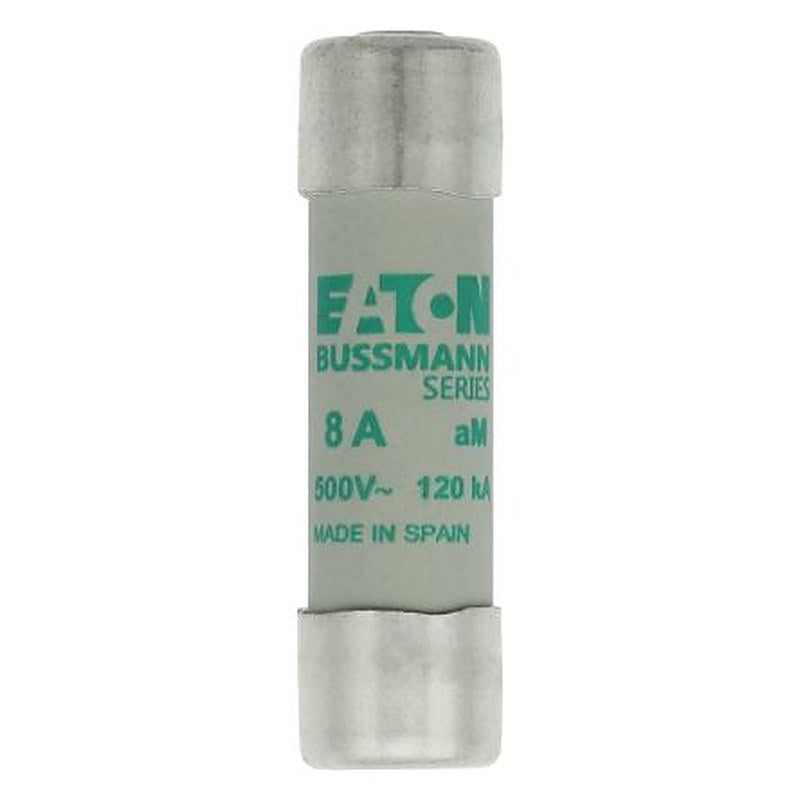 Eaton 8A Ceramic Cartridge Fuse, 14 x 51 mm