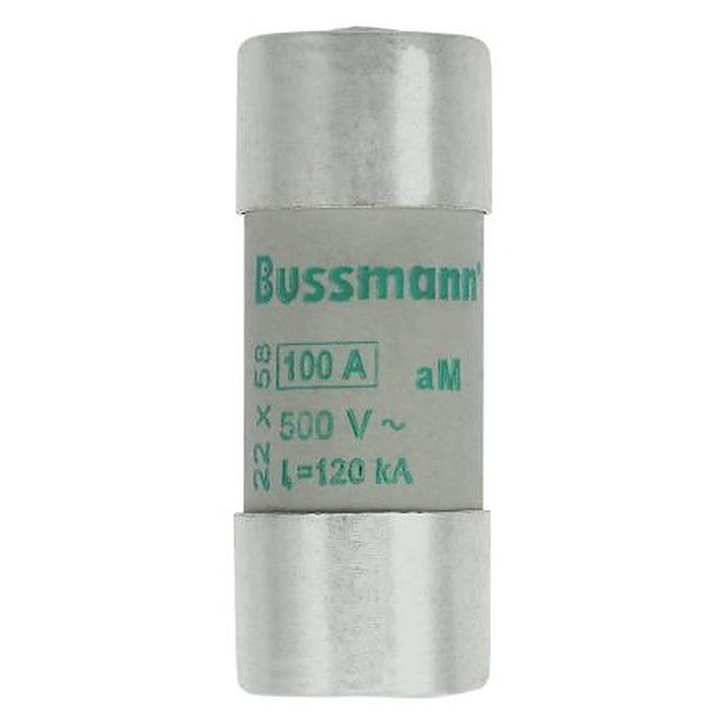 Eaton 100A Ceramic Cartridge Fuse, 22 x 58 mm