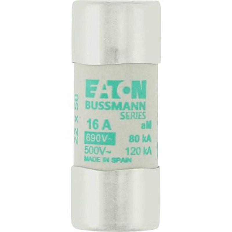 Eaton 16A AM Ceramic Cartridge Fuse, 22 x 58 mm