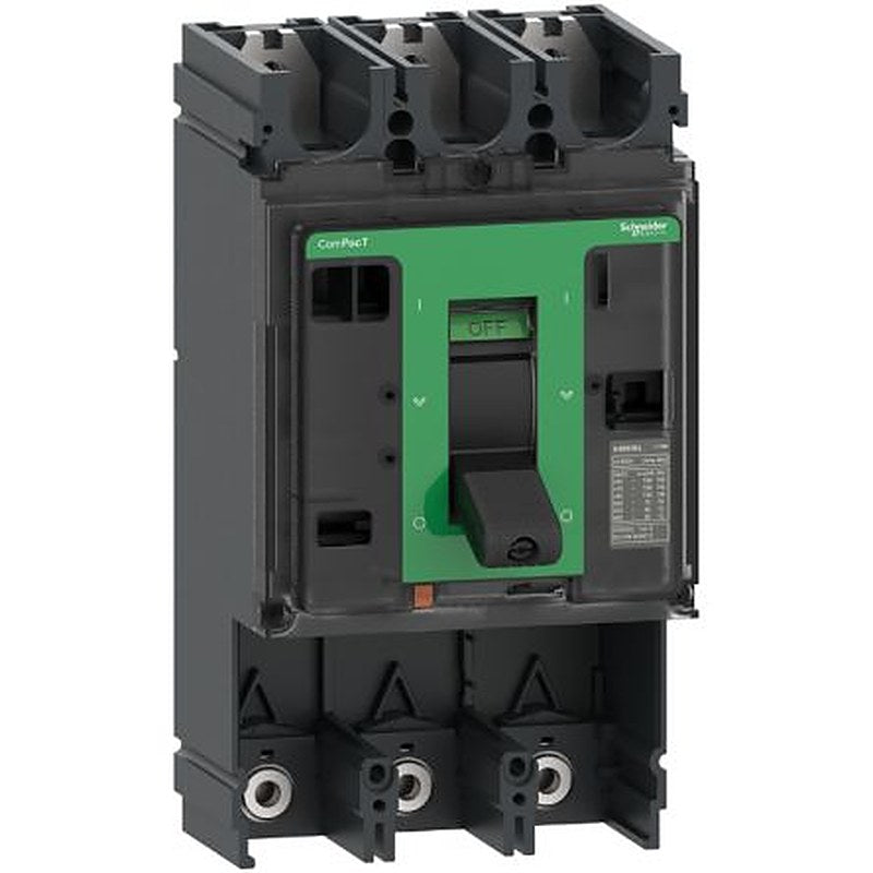 Schneider Electric, ComPact, ComPacT NSX Molded Case Circuit Breaker 3-Pole 400A, Breaking Capacity 36 kA, Fixed