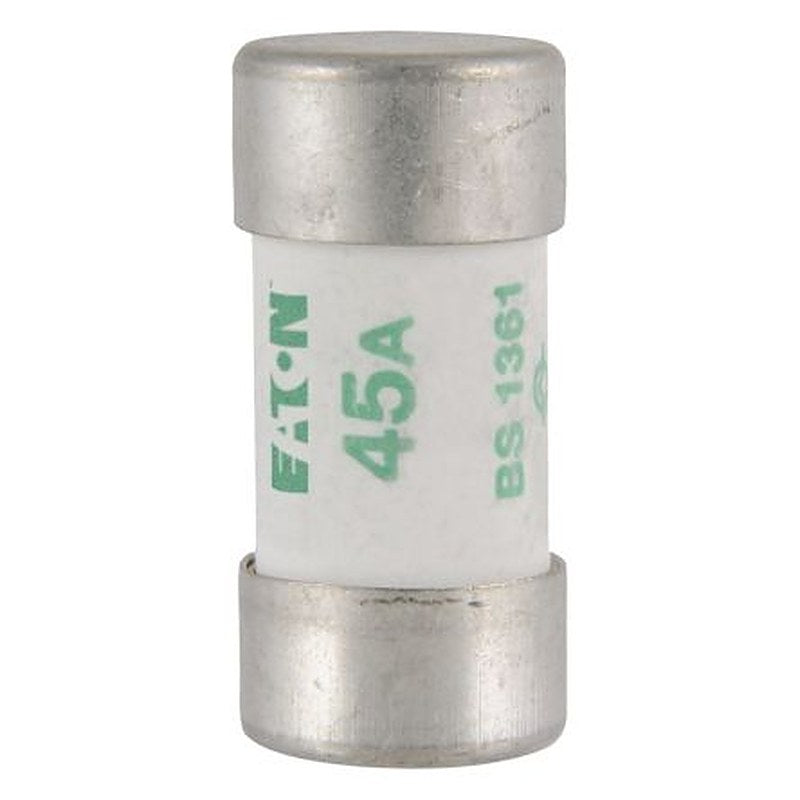 Eaton 45A Cartridge Fuse, 17 x 35 mm
