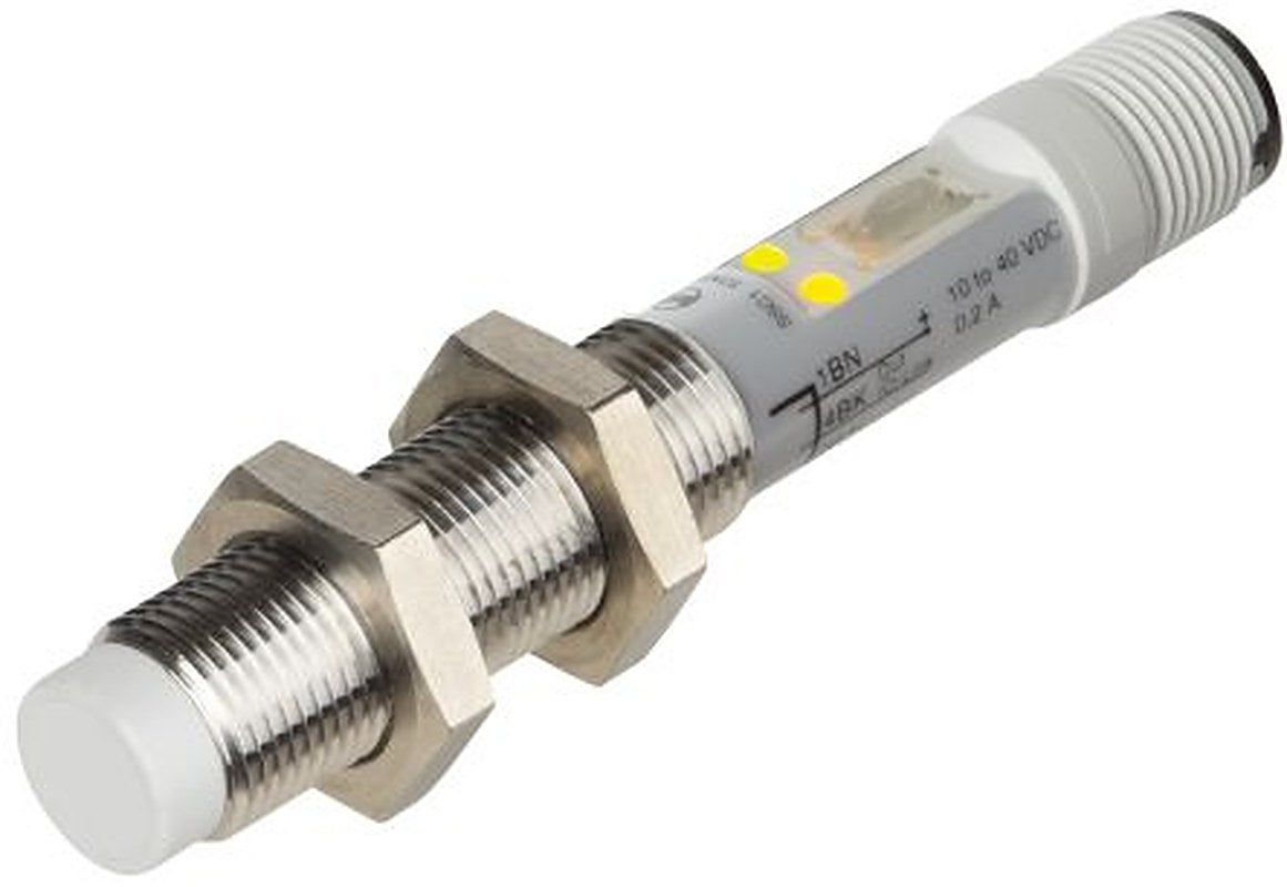Carlo Gavazzi CA12EAN08BPM1IO Barrel Capacitive Proximity Sensor CA12EAF04BPA2IO 8 mm, M12 PNP/NPN 200mA 40V dc 40 V dc