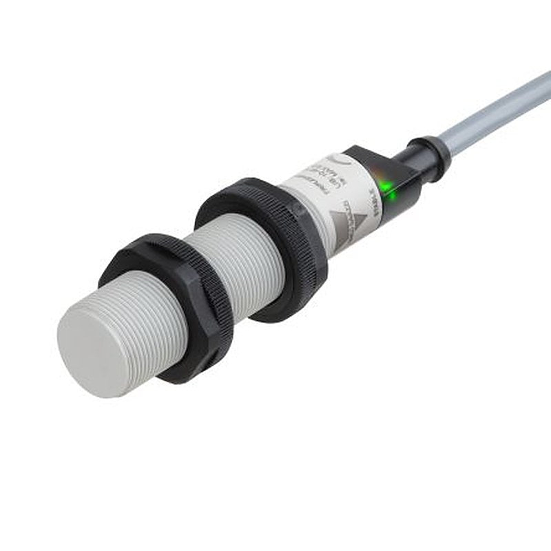 Carlo Gavazzi CA18CBF08BPA2IO Barrel Capacitive Proximity Sensor CA18CBxxBPxIO 15 mm, M12 NPN, PNP 200mA 40V dc 1 kV ac