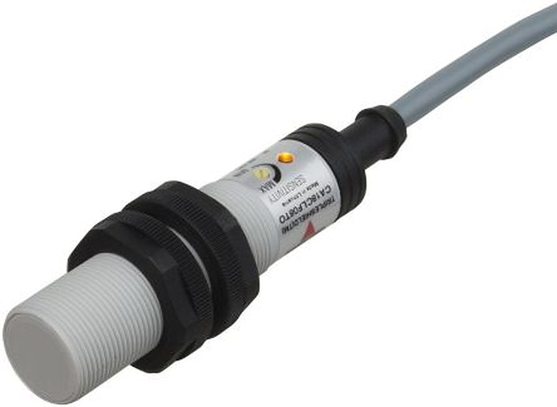 Carlo Gavazzi CA18CLF08TO Threaded Barrel Capacitive Proximity Sensor CA18CLF 8 mm, M18 2-Wire 500mA 250V ac 250 V ac