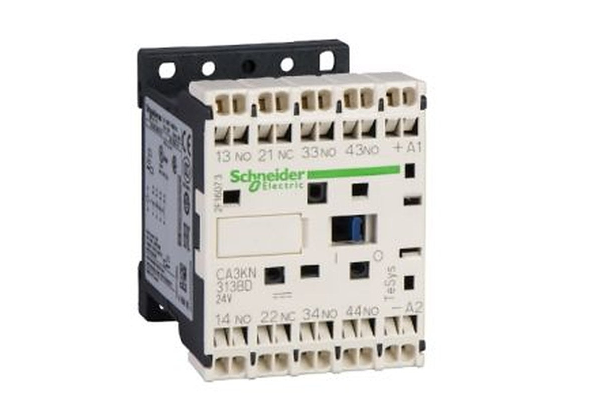 Schneider Electric, TeSyS CA Control Relay 2 NO/2 NC, 10A Contact Rating, 24V dc DPST