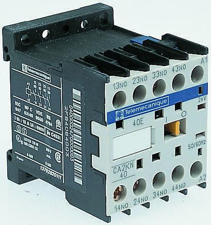 Schneider Electric TeSyS CA Contactor, 400V Coil, 4-Pole, 10 A 400V, 2 NO/2 NC, 690V ac