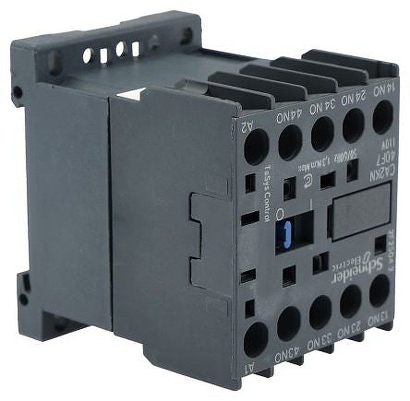 Schneider Electric TeSys K Contactor, 110V ac Coil, 4-Pole, 10 A 110V ac, 4 NO, 690V ac