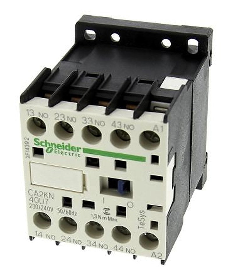 Schneider Electric TeSys K Contactor, 10 A 240V, 4 NO, 690V ac