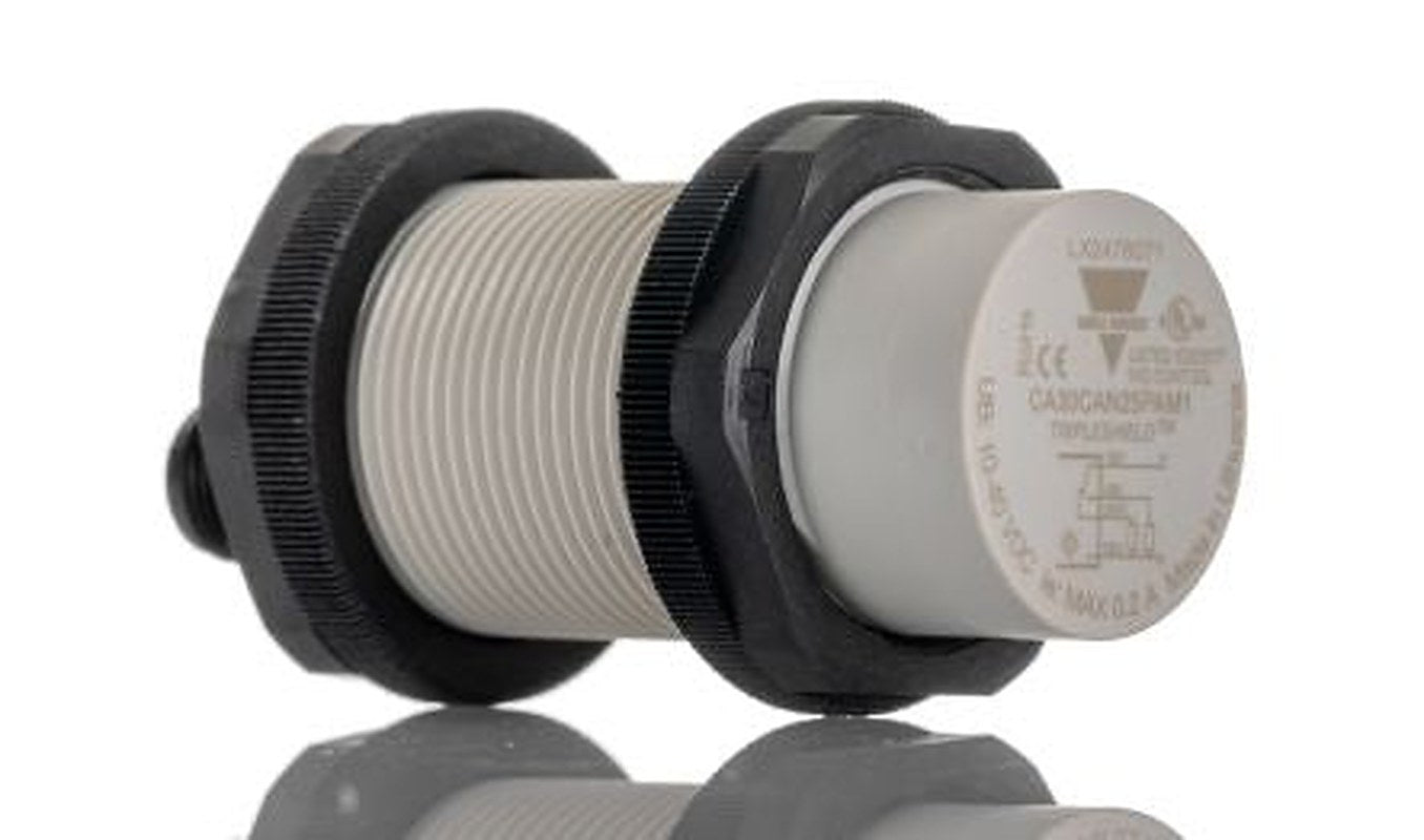 Carlo Gavazzi CA30CAN25PAM1 Threaded Barrel Capacitive Proximity Sensor 25 mm, M30 PNP 200mA 40V 40 V dc