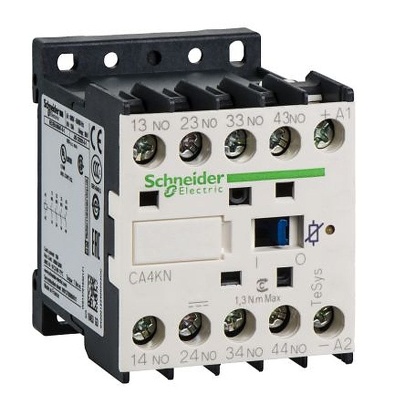 Schneider Electric, TeSyS CA Control Relay 2 NO/2 NC, 10A Contact Rating, 1.8 W, 110V dc
