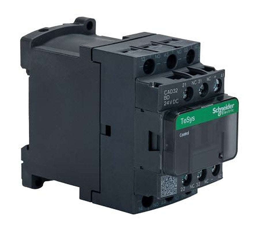 Schneider Electric TeSyS CA Contactor, 24V dc Coil, 5-Pole, 10 A 24V dc, 3 NO/2 NC, 690V dc