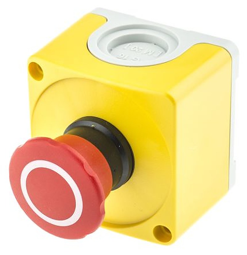 ABB 1SFA Series Pull Release Emergency Stop Push Button, Surface Mount, 2 NC, IP66, IP69K, IP67