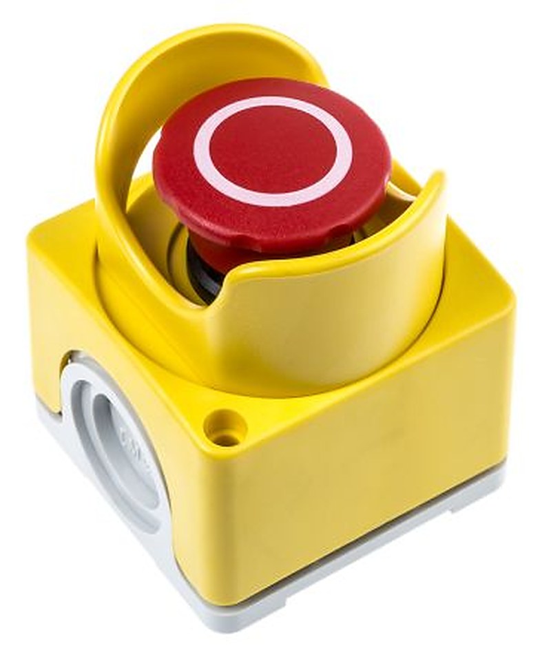 ABB 1SFA Series Pull Release Emergency Stop Push Button, Surface Mount, 2 NC, IP66, IP67, IP69K