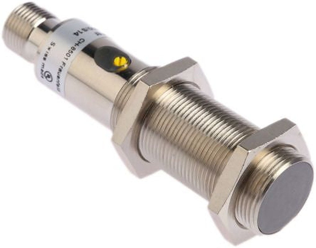 Baumer CFAM 18P1600/S14 Threaded Barrel Capacitive Proximity Sensor CFAM 8 mm, M18 x 1 PNP 200mA 30V 30 V dc