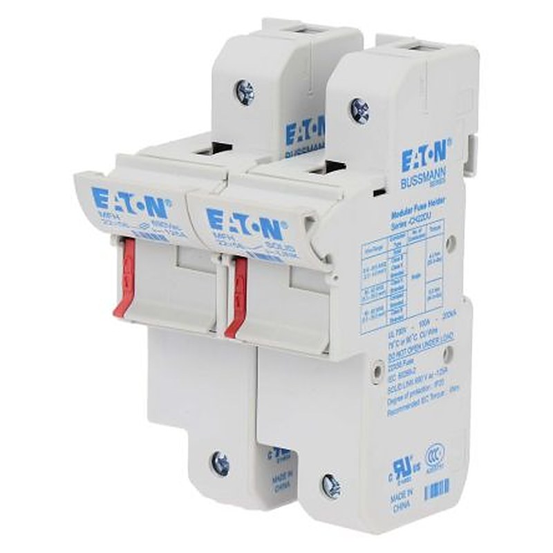 Eaton 125A Fuse Holder for 22 x 58 mm, SP+N-Pole, 690V
