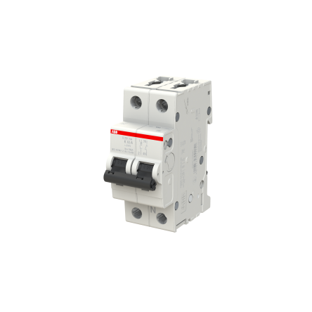 ABB System Pro M Compact S200 Miniature Circuit Breaker, 1-Pole, 63A, Type K, 400V ac AC, 6 kA Breaking Capacity