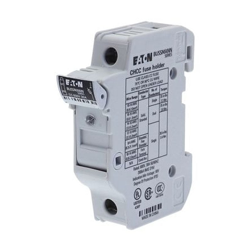 Eaton 30A Fuse Holder, 1P-Pole, 600V ac/dc