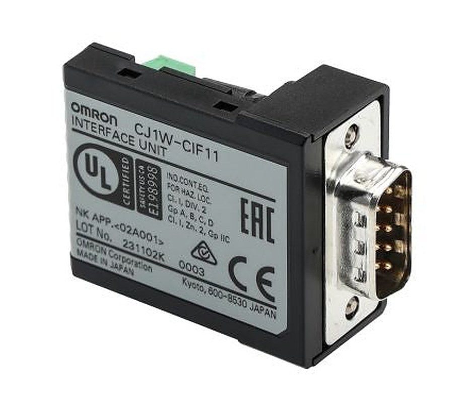 Omron CJ1 Series PLC CPU, 6-Input
