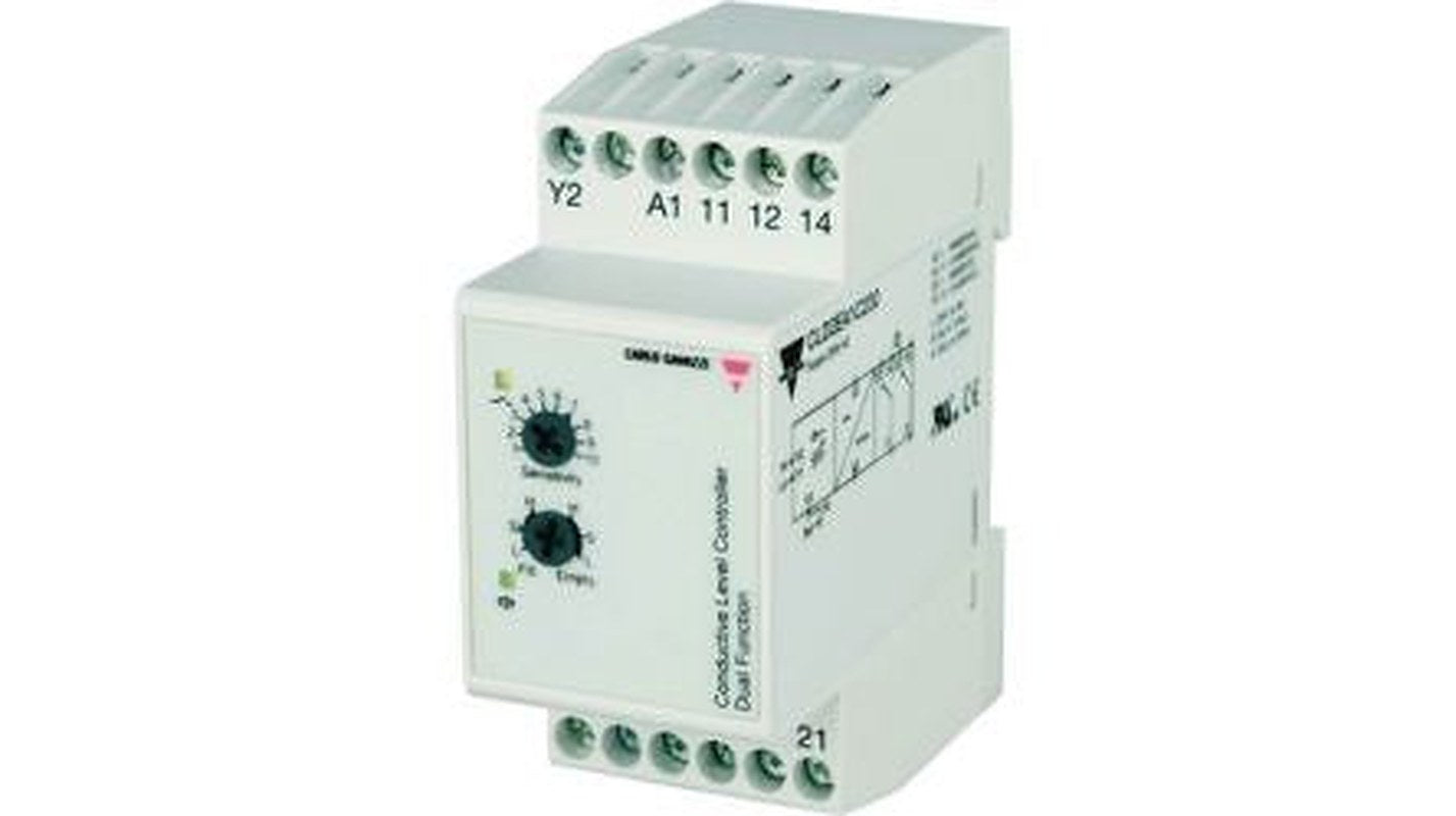 Carlo Gavazzi CL Series Level Relay -, DIN Rail 2 230V-Rated Relay