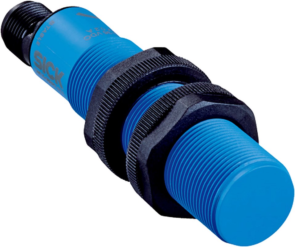 SICK CM18-08BPP-EC1 Threaded Barrel Capacitive Proximity Sensor CM 8 mm, M18 x 1 PNP 200mA 36V 36 V dc