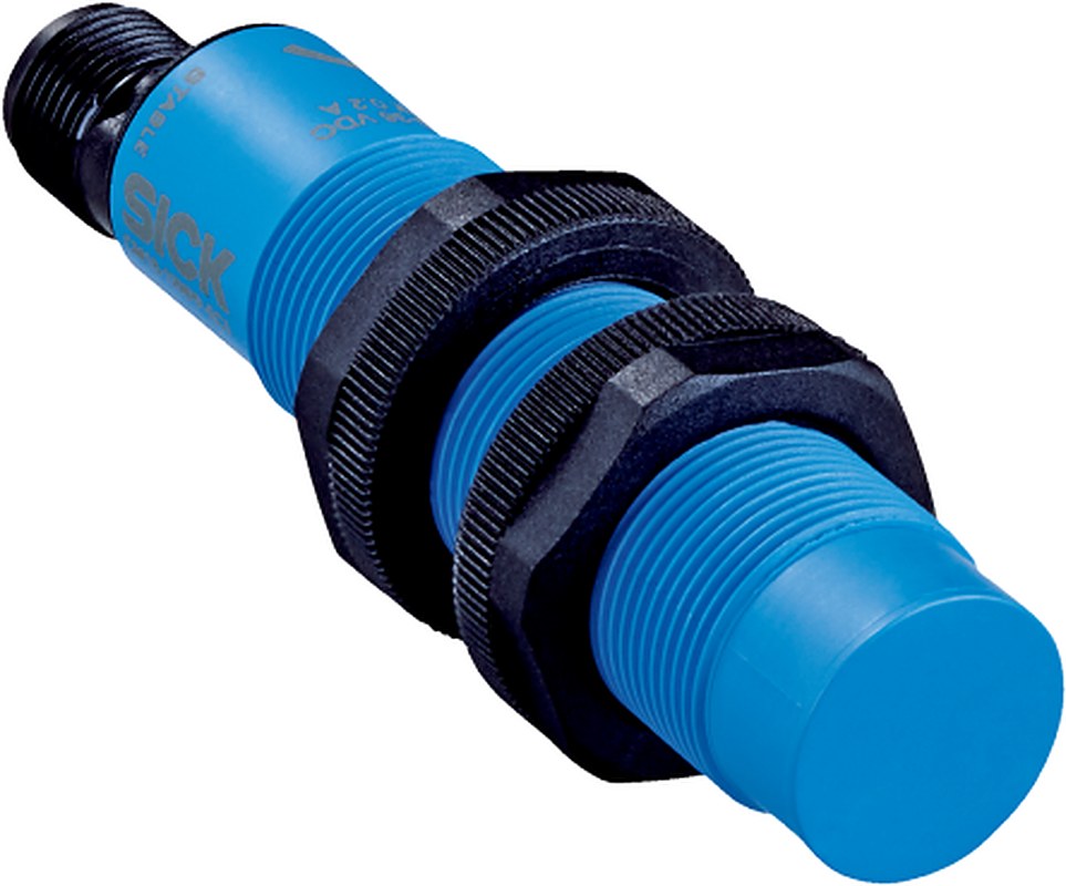 SICK CM18-12NPP-EC1 Threaded Barrel Capacitive Proximity Sensor CM 12 mm, M18 x 1 PNP 200mA 36V 36 V dc