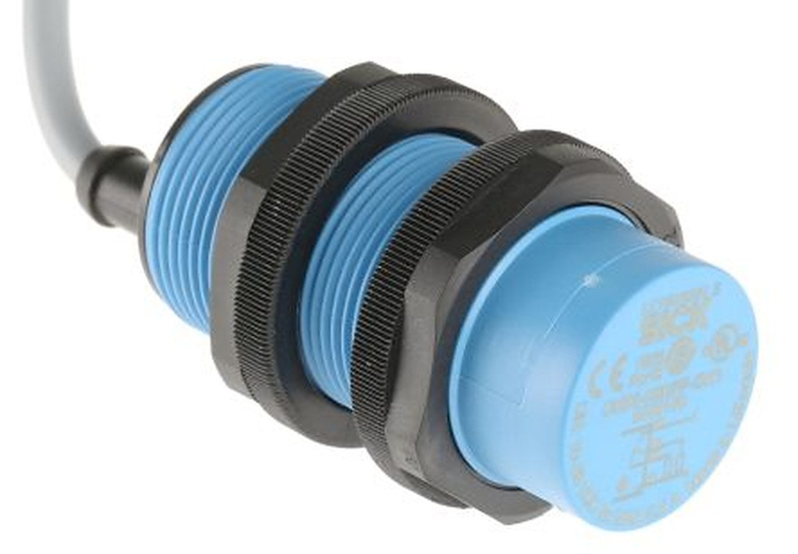 SICK CM30-25NPP-EW1 Threaded Barrel Capacitive Proximity Sensor CM 25 mm, M30 x 1.5 PNP 200mA 36V 36 V dc