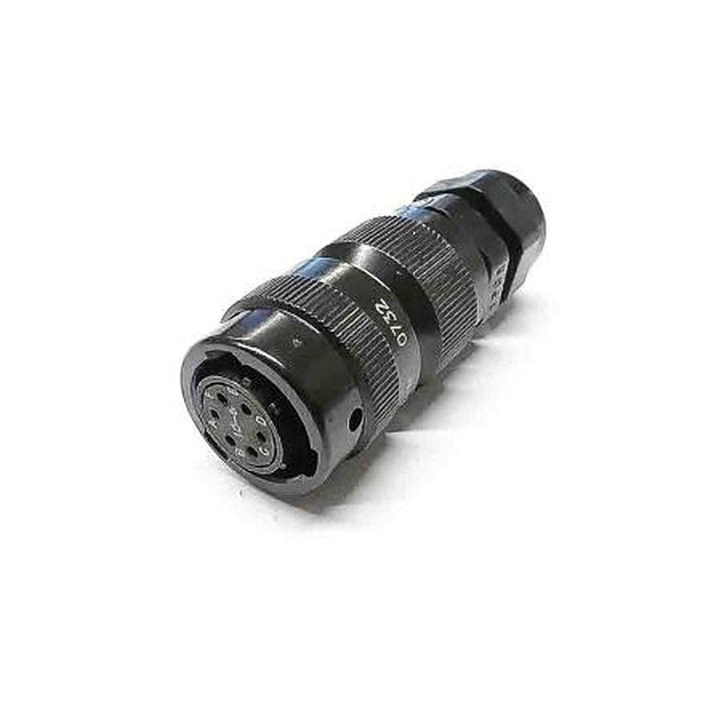 Gefran Circular Connector, 6 Contacts, Cable, Standard Connector, Plug, Female, IP40, IP65, IP67, CON Series