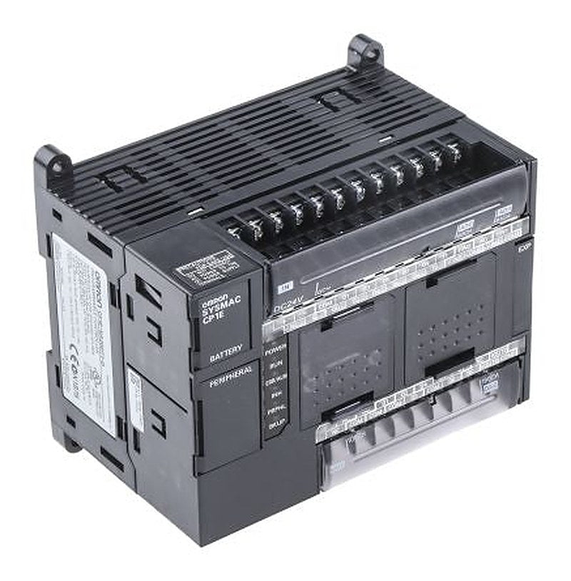Omron CP1E Series PLC CPU, Transistor Output, 12-Input8 Outputs