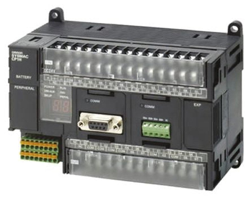 Omron CP1H Series PLC CPU, Transistor Output, 24-Input, DC Input