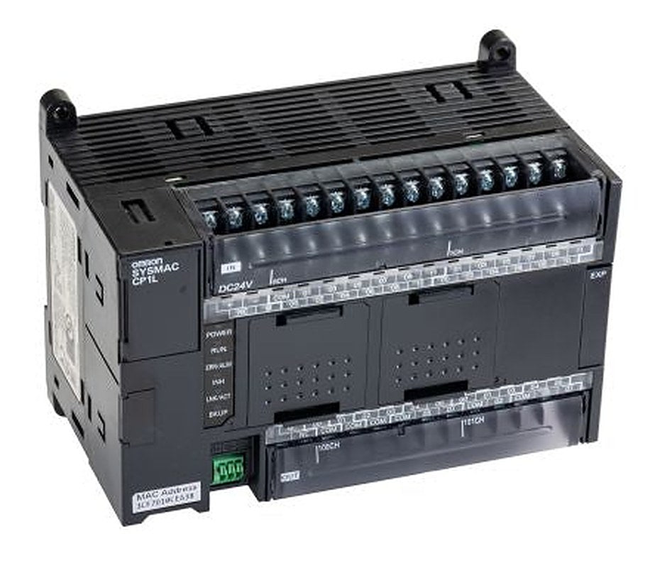 Omron CP1L-EM Series PLC CPU, Relay Output, 24-Input, DC Input