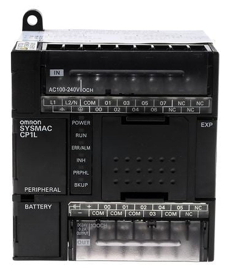 Omron CP1L Series PLC CPU, Relay Output, 8-Input, DC Input
