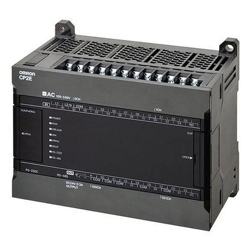 Omron CP2E Series PLC CPU, Transistor Output, 18-Input, Digital Input