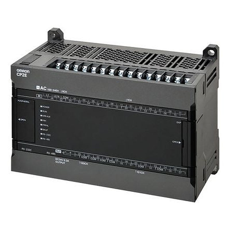 Omron CP2E Series PLC CPU, Transistor Output, 24-Input, Digital Input