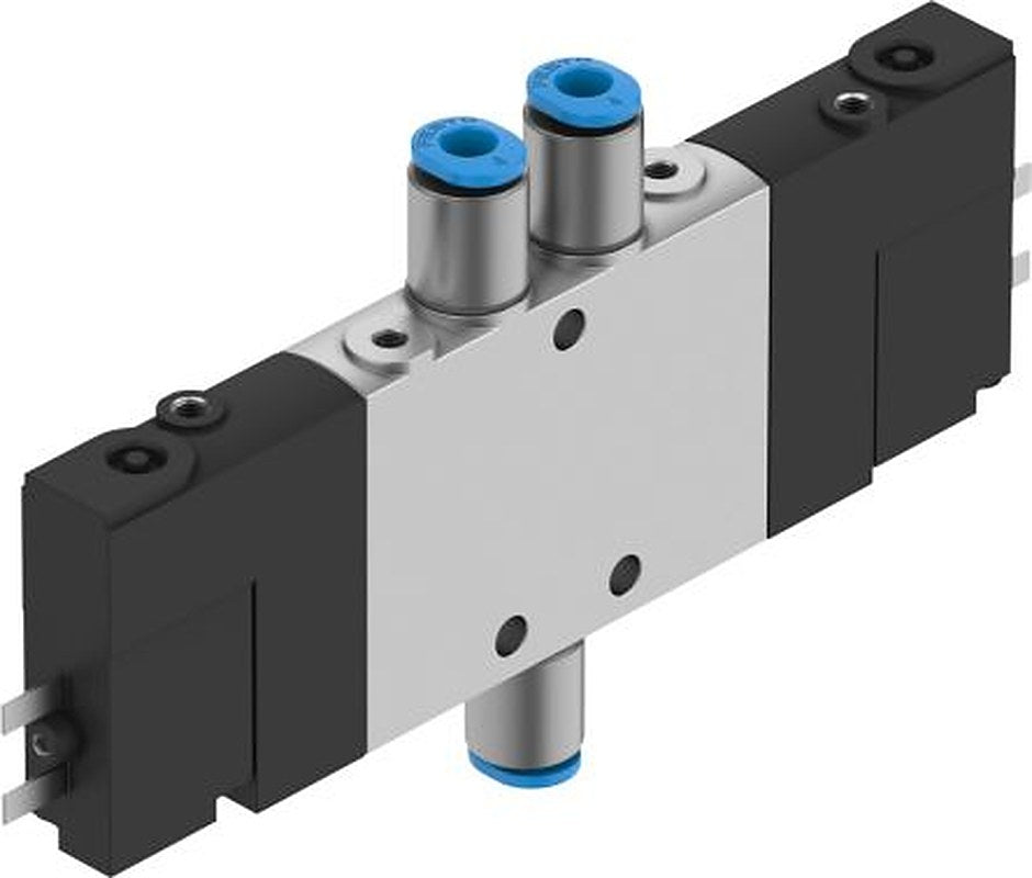 Festo Solenoid Valve CPE10-M1BH-5/3G-QS6-B, 5 Port, Closed, M7