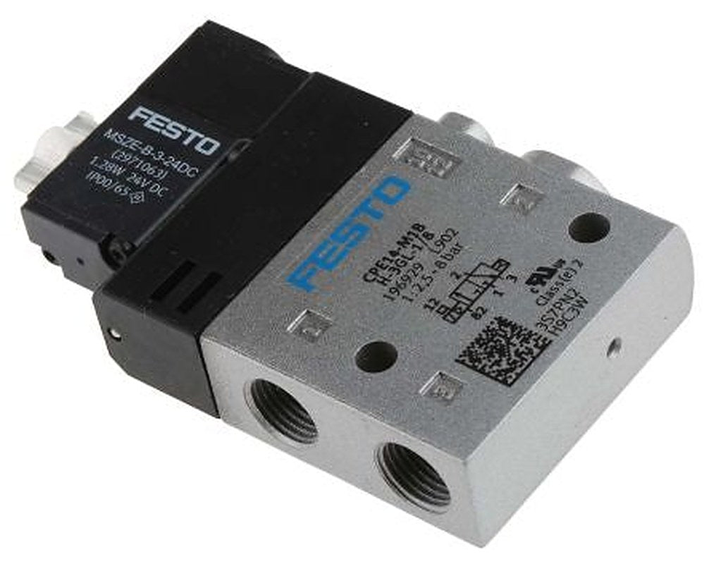 Festo Solenoid Pilot Valve - Electric G CPE Series 196929