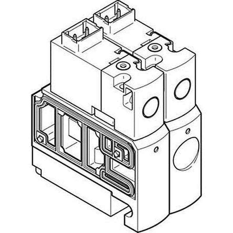 Festo Pneumatic Solenoid Valve - 5/2 Double Solenoid Electric G CPVSC1 Series 5V