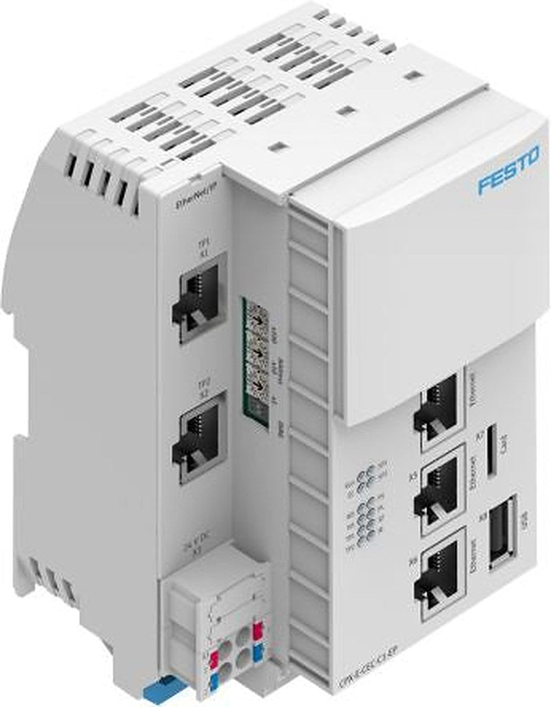 Festo CPX-E Series Controller, Ethernet Fieldbus Interface Output, Ethernet Fieldbus Interface Input