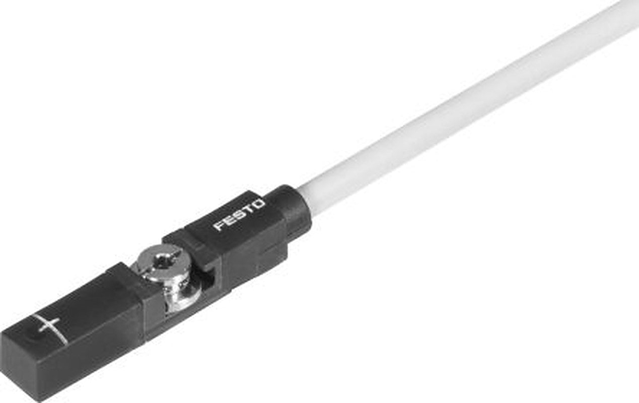 Festo Cable with Plug Magnetically Proximity Sensor CRSMT Series, 24V LED Indicator