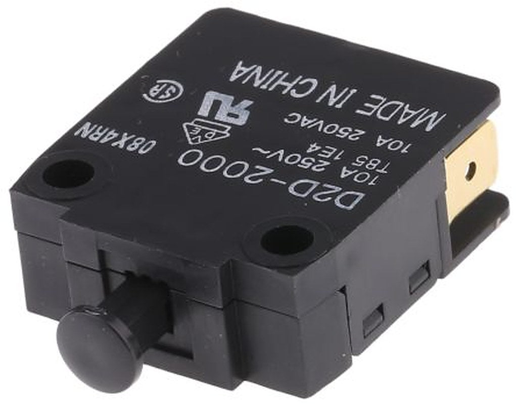 Omron Door Micro Switch Plunger, SPDT 10 A IP40, 85 °C, -25 °C